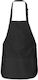 About Basics Apron Full Body Black