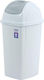 Bama Plastic Waste Bin 65lt White