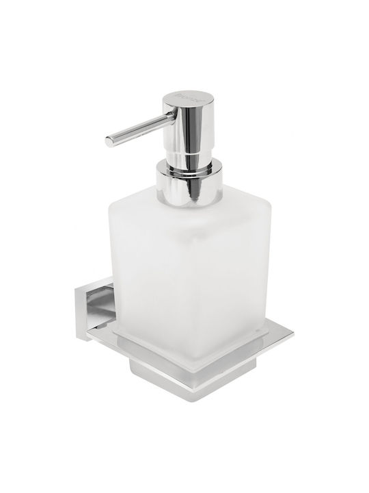Bronze Art Lugano-Quadrato Dispenser Γυάλινο Chrome