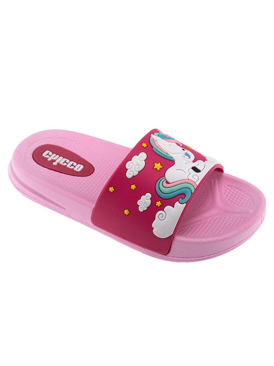 Chicco Șlapi pentru copii Slides Fuchsia