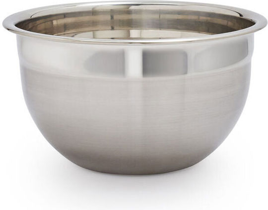 Stainless Steel Mixing Bowl with Diameter 18cm and Height 9.5cm.