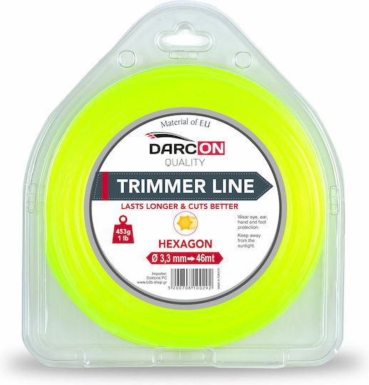 100292 Mähfaden Länge 46m und Dicke 3.3mm
