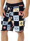 Mirage Owen Swc Boardshort Андрически Бански Черен Принт