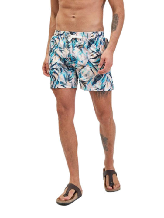 Gianni Lupo Men's Swimwear Shorts Multicolour with Patterns