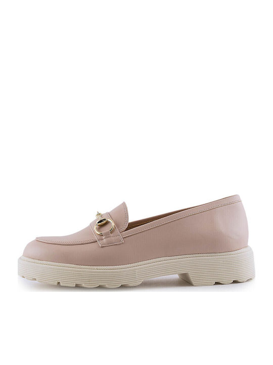 Women's Loafers in Pink Color