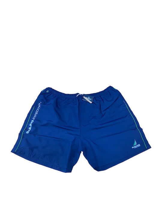 Costume De Baie Bărbați Pantaloni Scurți Albastru