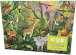 Kids Puzzle Jungle Paradise 100pcs Crocodile Creek