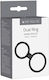 Me You Us Dual Ring Μαύρο