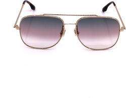 Victoria Beckham Sunglasses Ροζ Χρυσά with Metal Frame & Multicolour Lens