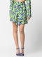 Women's Skirt Sourloulou - 23S807 GREEN 026500018700833