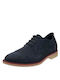 Kricket Men's Leather Casual Shoes Blue