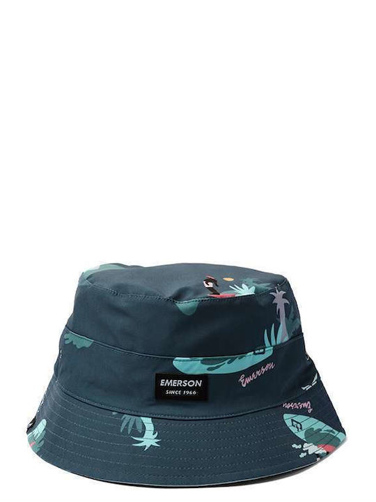 Emerson 231.EU01.68 Fabric Men's Hat Bucket Style Blue Siel