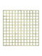 Garden Trellis 12x12 Made of Wood with Square Grid Design in Beige Colour 180x180cm