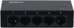 Dahua PFS3005-5GT-V2 Unmanaged L2 Switch with 5 Gigabit (1Gbps) Ethernet Ports