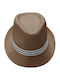 Summertiempo Men's Fedora Brown / White