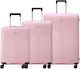 Delsey Set of Suitcases Ordener Peony Set 3pcs