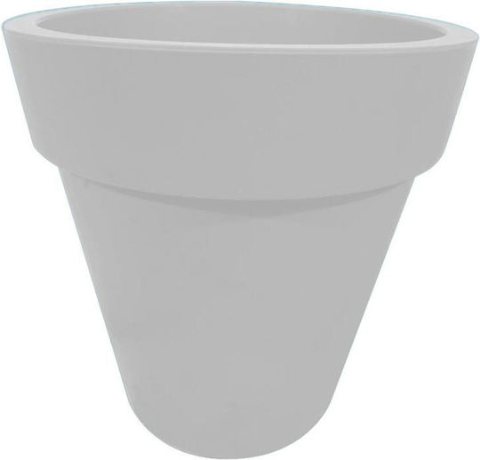 Lifetime Garden Plant Pot Plastic White