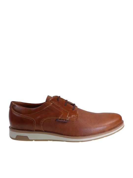 Men's Leather Casual Shoes Tabac Brown