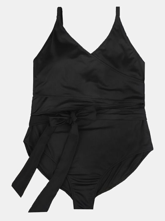 BP1503 One Piece Swimsuit for Large Bust Black