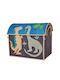 Rice din Țesătură Dinozauri Multicolor 52x43x32cm 1buc