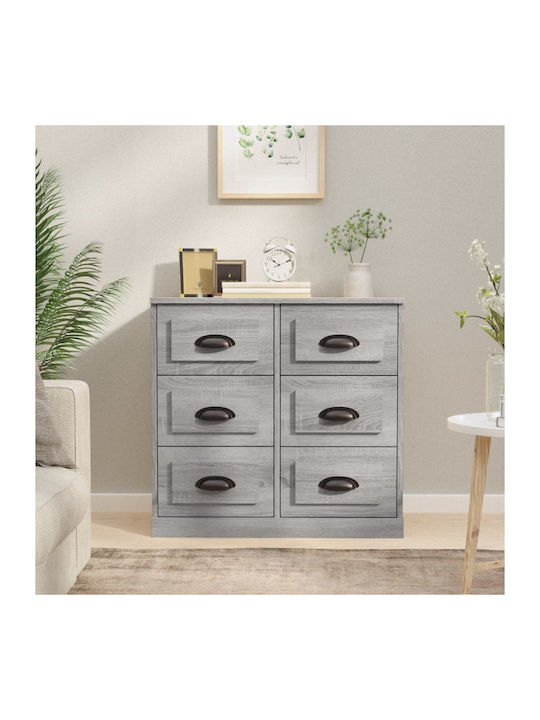 Wooden Buffet Gray Sonoma L70xW35.5xH67.5cm