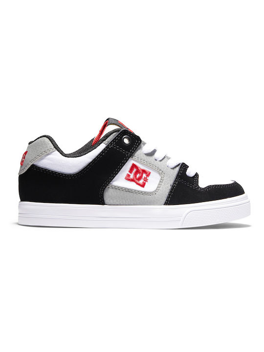 DC Παιδικά Sneakers Pure White / Black / Red