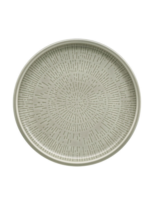 Schonwald Shiro Platou La mică adâncime din Porțelan Gri cu Diametrul 17cm 1buc