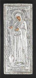 Naoum 1898 Икона Панагия Геронтиса Метална 17x36см