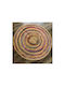 Atmosphera Rug Round Summer from Jute Multi