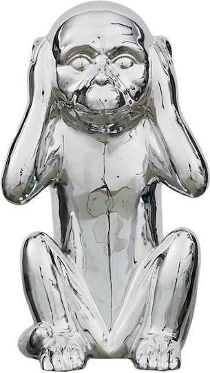 The Home Deco Factory Decorative Monkey made of Ceramic 17x15x28cm 1pcs