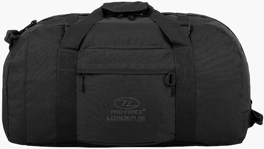 Highlander Sack Voyage Back 65lt Black Fabric L67xW31xH32cm