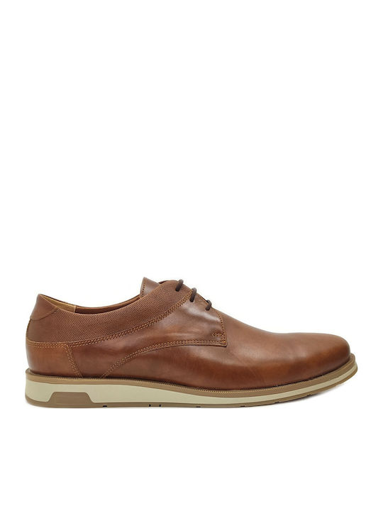 Men's Leather Casual Shoes Tabac Brown