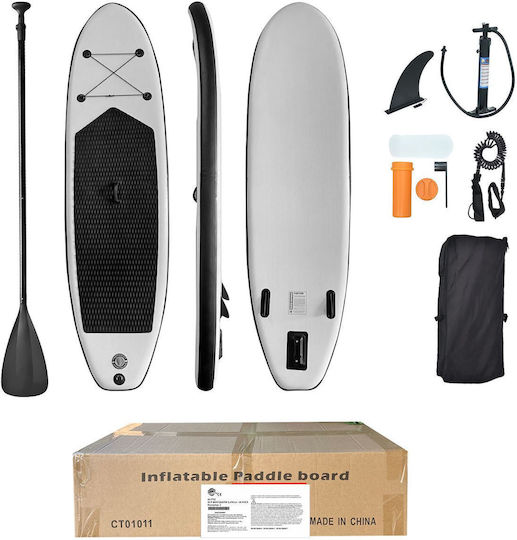 Summertiempo 10 Feet Inflatable SUP Board with Length 3m White