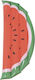 Inflatable Mattress Watermelon Red