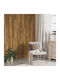 3D Wall Panels Made of PVC Brown 91.5x15cm