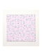 Baby Oliver Bear Swaddle Wrap Pink 80x80cm.