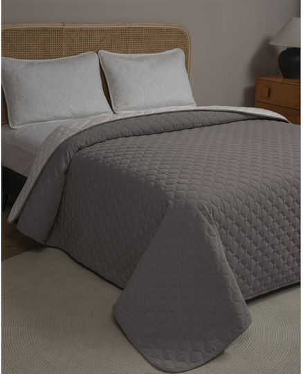 Adam Home Mistral Elektrische Gitarren Tagesdecke Übergröße Mikrofaser Gray 220x240cm 3Stück