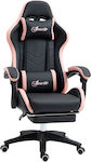 Vinsetto 921-618V00BK Gaming Chair with Footrest Pink