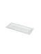 Alpina Appliances Platou de Servire Dreptunghiular Ceramică Albă 28.5x13.5buc 1buc