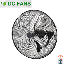 Telemax Wall Fan 110W Diameter 65cm with Remote Control