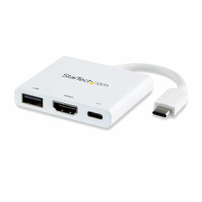 StarTech USB-C Stație de andocare cu HDMI 4K PD Alb (CDP2HDUACPW)