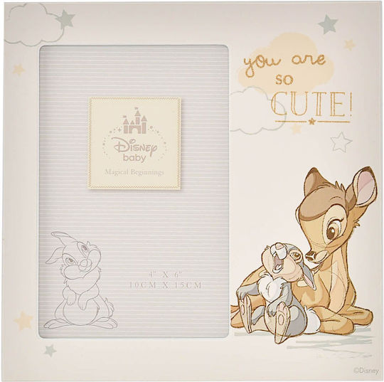 Disney Wooden Photo Frame Bambi 18.5x18.5cm