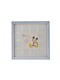 Disney Mickey Παιδική Κορνίζα Ξύλινη Γαλάζια 28x28cm