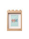 LEGO Wooden Photo Frame Oak Soap Treated