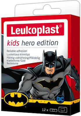 Leukoplast Impermeabil Plasturi Autoadezivi Kids Hero Edition Batman Copii 12buc