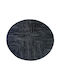 InTheBox Mystic Rug Round Leather Black