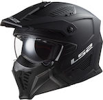 LS2 Drifter OF606 Black Matt Motorradhelm Modular ECE 22.06 1300gr 36606 10 11