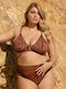 BP-1625 Bikini Oberteile Braune