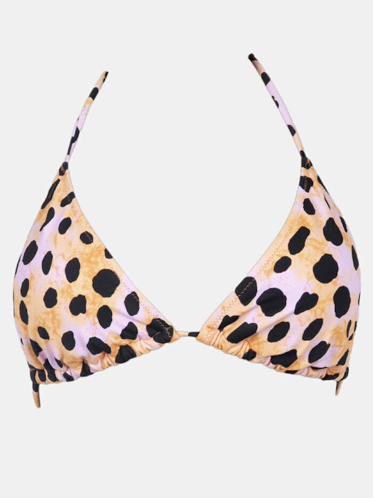 Rock Club BP-2292 Bikini Triunghi Animal Print BP2292.pink-panther