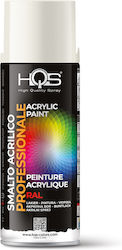 HQS Σπρέι Βαφής Λευκό RAL 9003 400ml